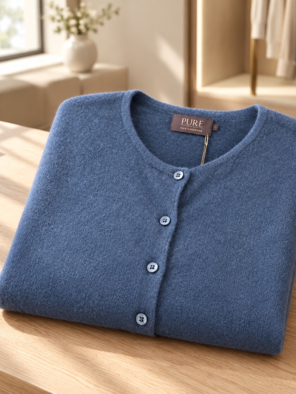 PURE Cashmere Collection From UK Cardigan. Woman’s Size 20, NWT
